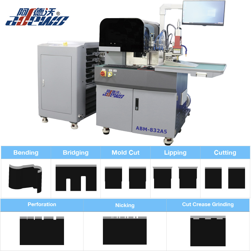 ABM-832A5 (memotong lipatan lipatan)