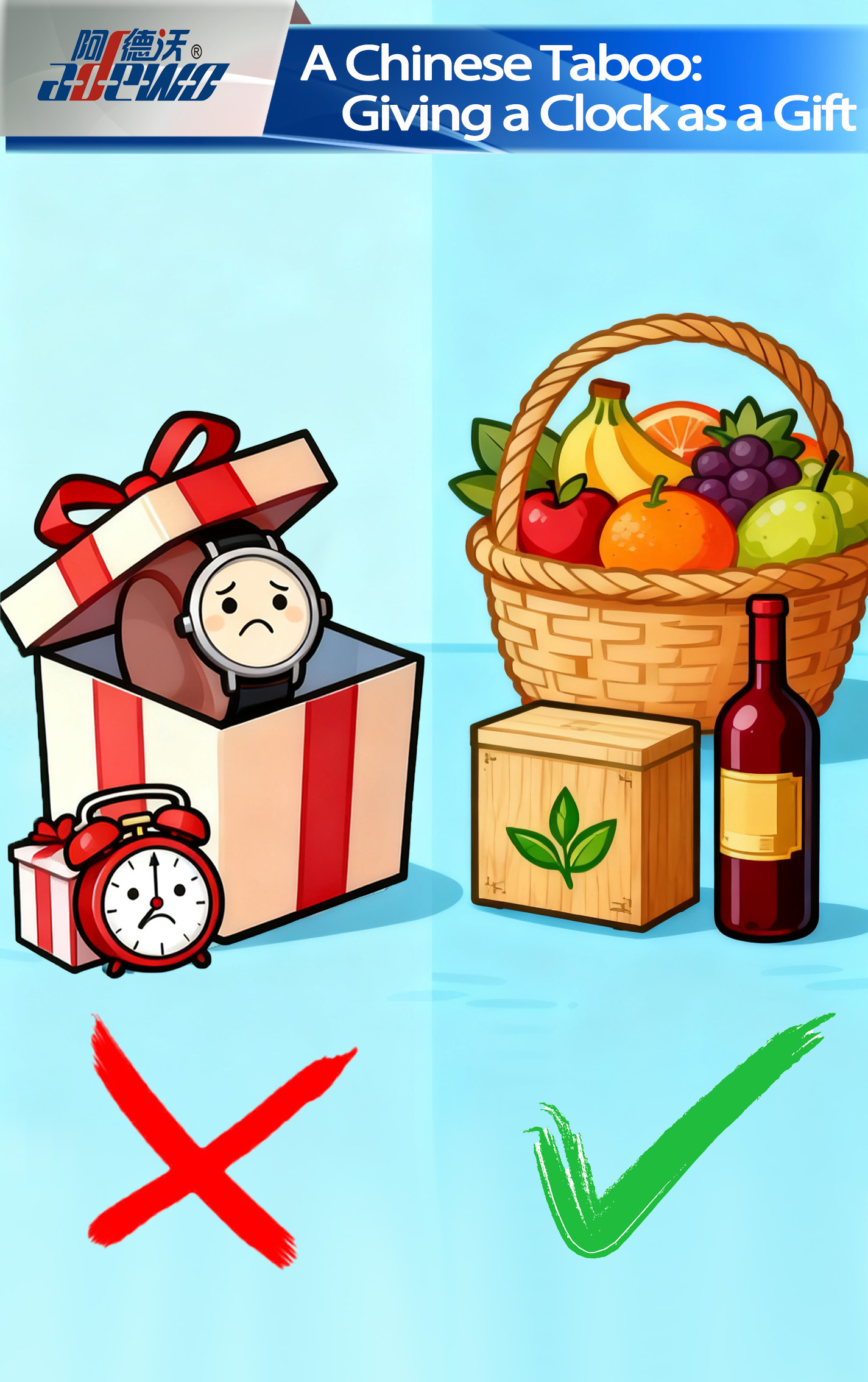 Taboo Cina: Memberi Jam Sebagai Hadiah