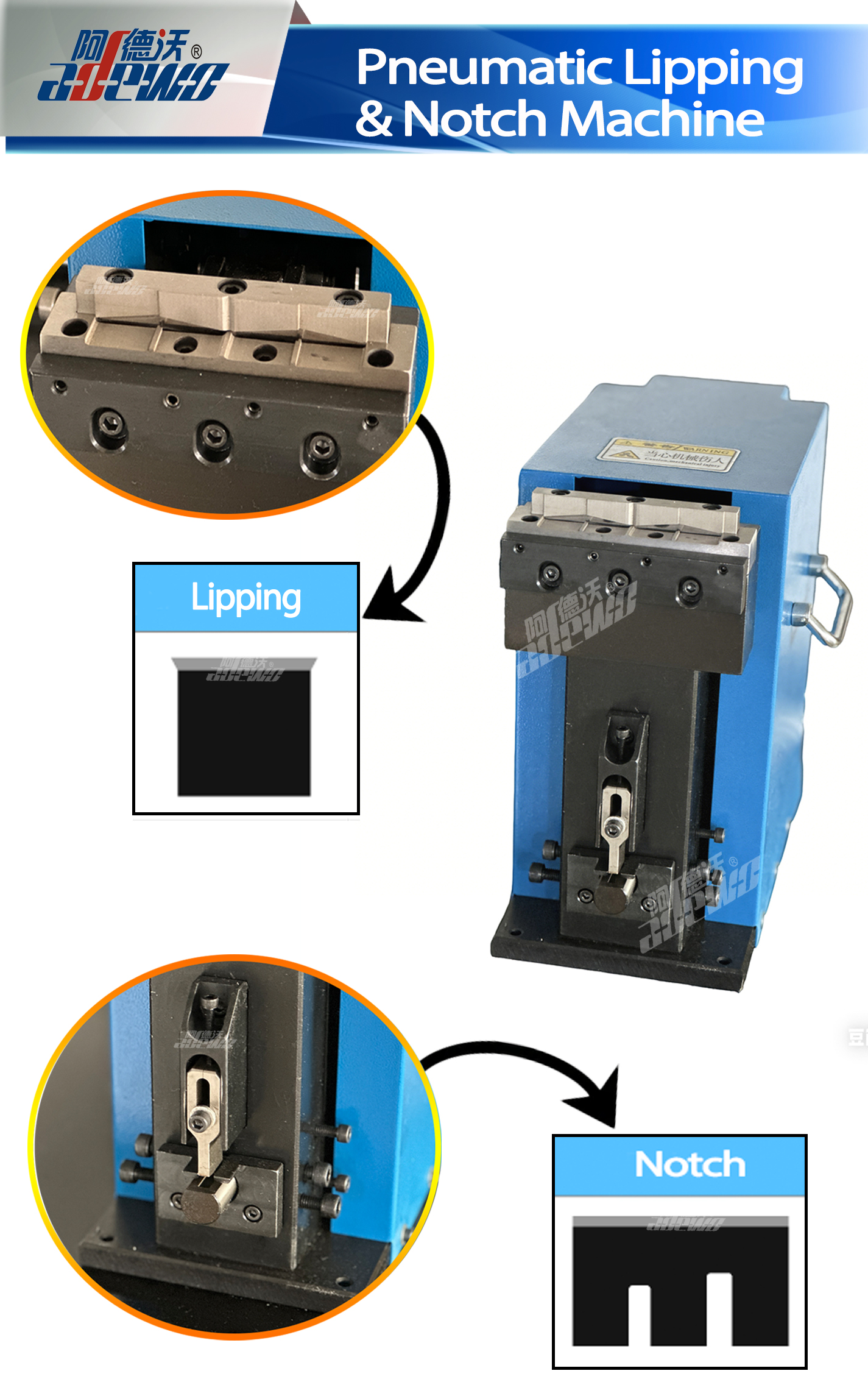 Mesin Lipping&Notch Pneumatik