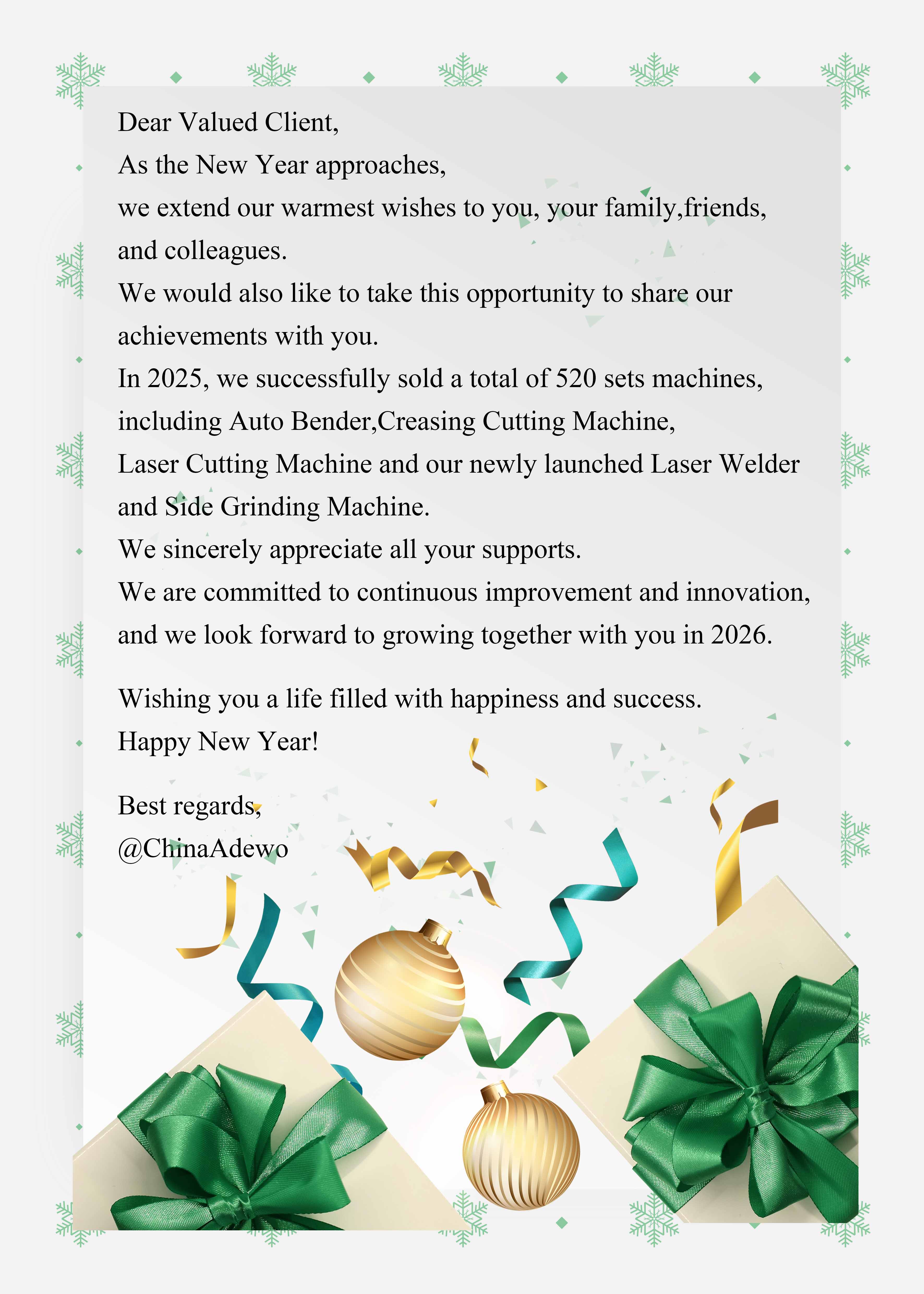 Semoga Anda Tahun Yang Berbuah