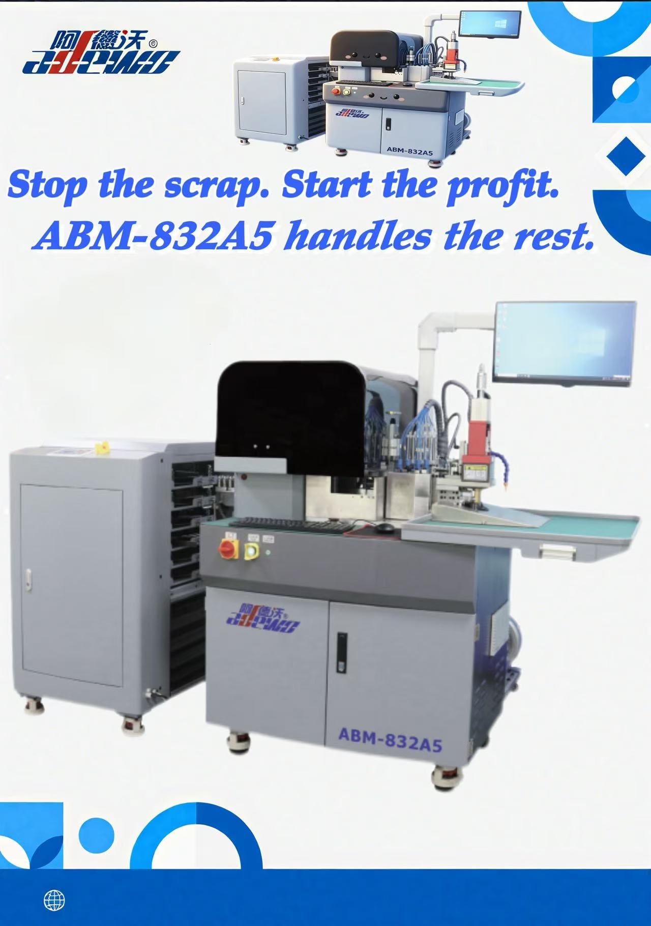 Masih Bergelut Dengan Keretakan Kertas? ABM-832A5 Combo Bender Membetulkannya.