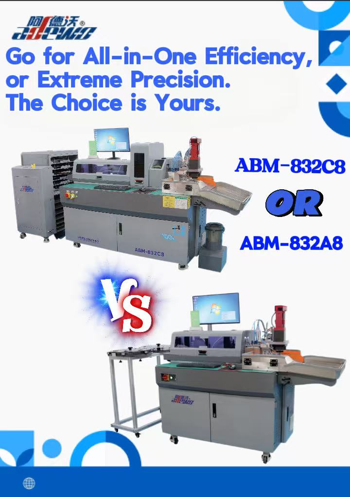 ABM-832A8 & 832C8 Bender Kebolehbentukan Tinggi: Pergi untuk Kecekapan Semua-dalam-Satu, atau Ketepatan Melampau. Pilihan di Milik Anda.