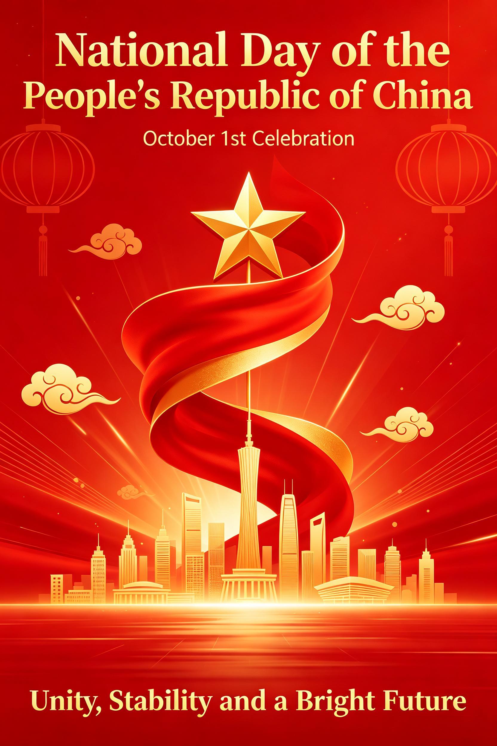 Hari Kebangsaan China Hampir Tiba