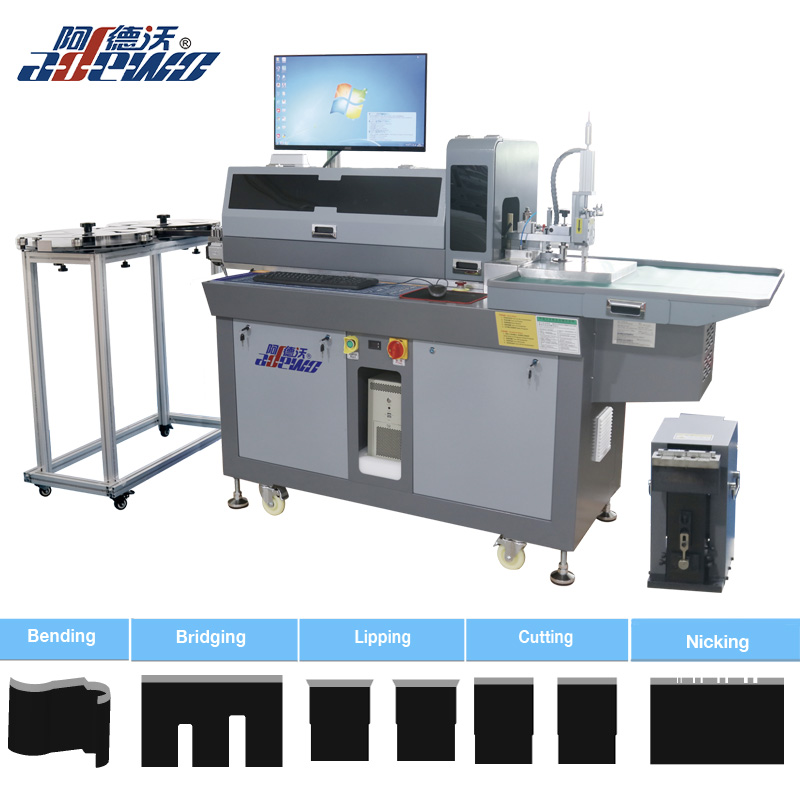 Mesin lentur automatik peraturan keluli tinggi 60mm