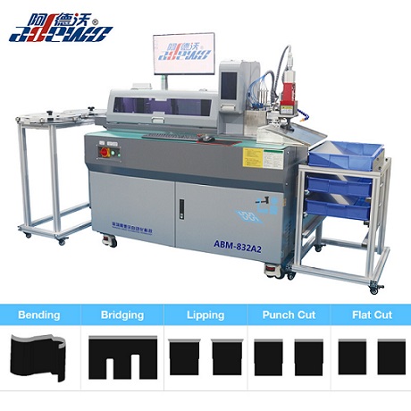 Mesin Bender Auto ABM-832A2 untuk Pembuatan Die Memotong Kasut & Kulit