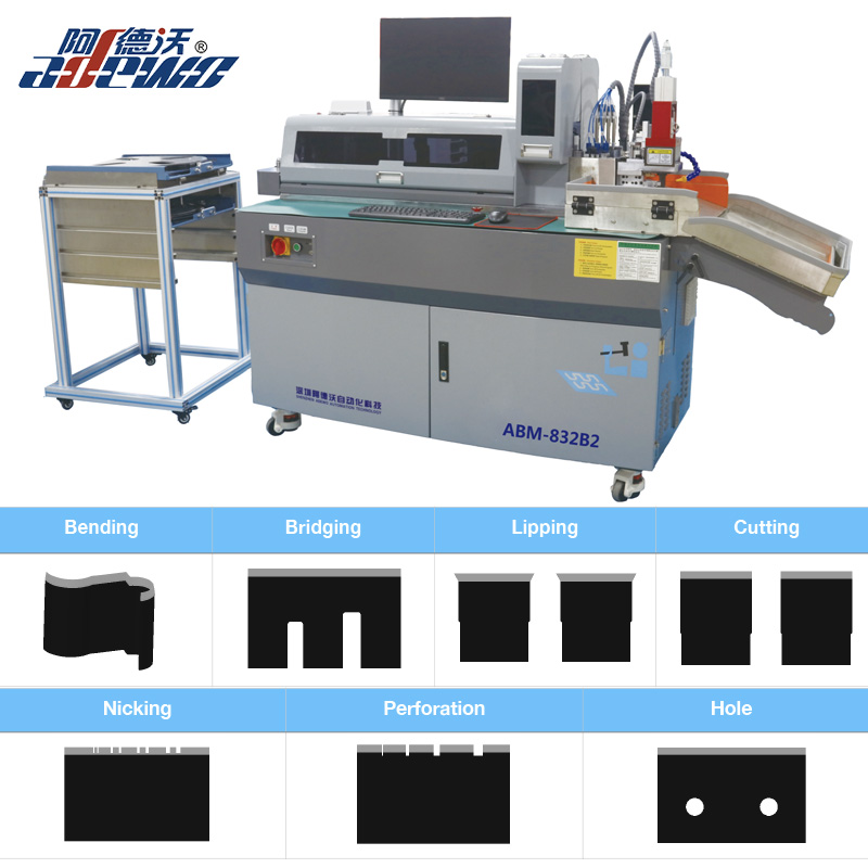 Mesin Bender Automatik Papan Pembuat Mati Beralun