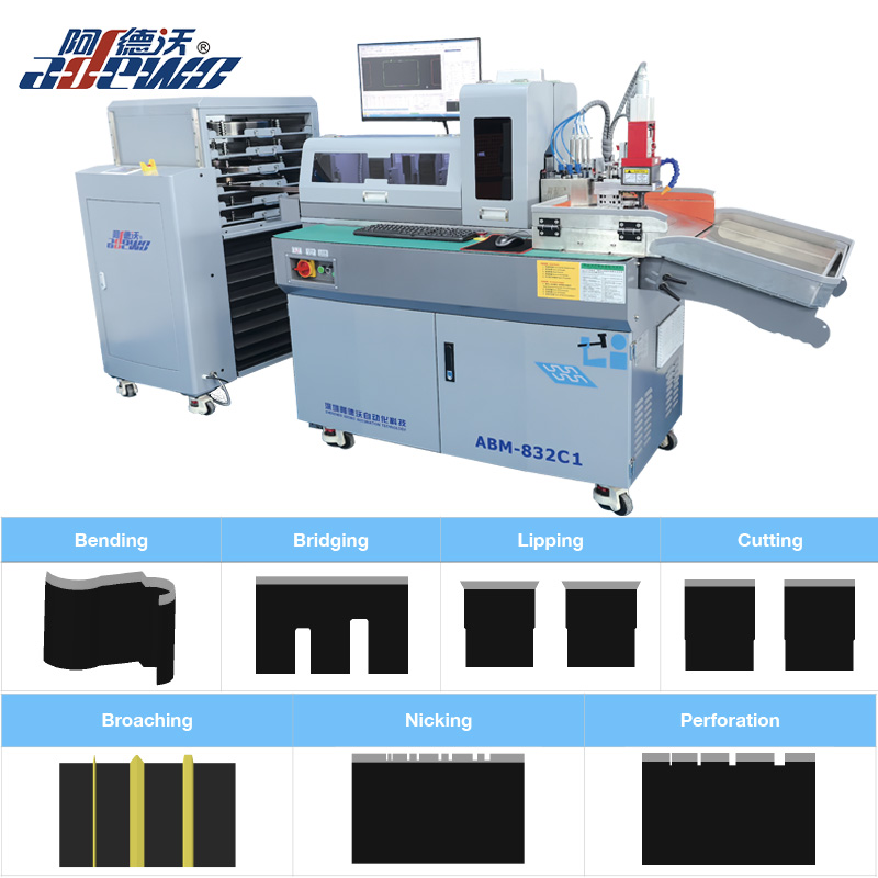 Mesin Bender Auto Multi-Fungsi (Broach, Nick)